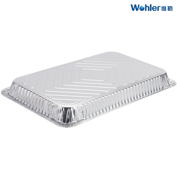 Envase de papel de aluminio duradero redondo sin arrugas